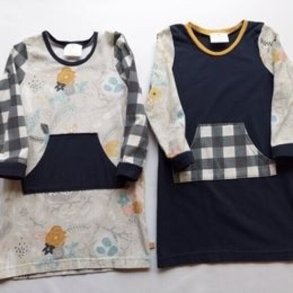 2 -  Gorgeous Patchery Dresses ~ sz 3 - Picture 1 of 3